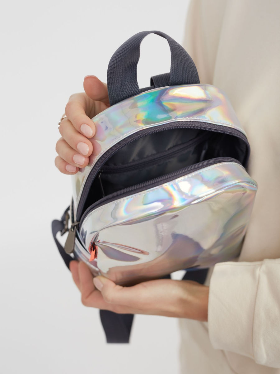 Holographic Backpack Feya Chrome